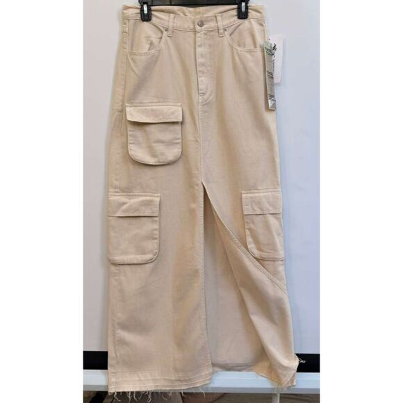 Tinseltown Dresses & Skirts - Denim Cargo Long Skirt